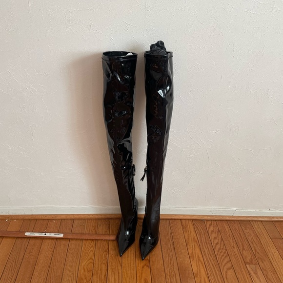 THE ATTICO US 7
Cheope leather over-the-knee boots - Picture 6 of 16